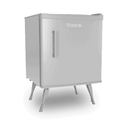 Heladera VOSTOK Vintage 50 litros Silver